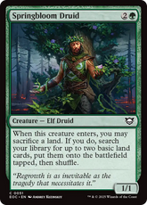 Druida do Florescimento / Springbloom Druid - Magic: The Gathering - MoxLand